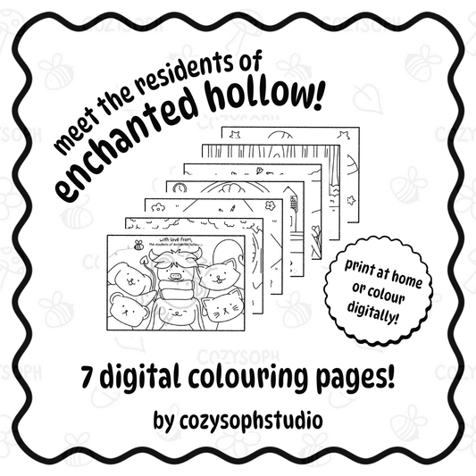 Meet the Residents of Enchanted Hollow - DIGITAL DOWNLOAD
